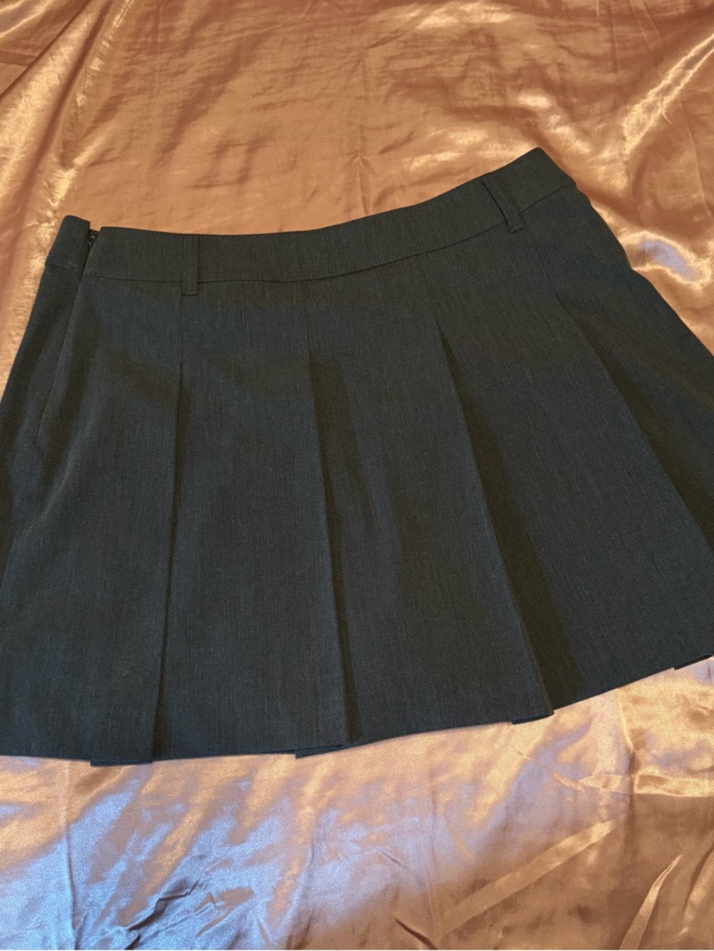 Uniqlo Pleated Skort Dark Gray